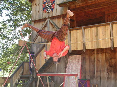 Playing Ode to Joy on the flutes