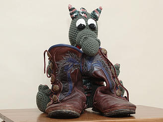 What do you think of my dragon boots?