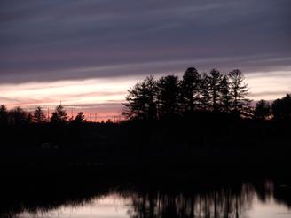 Spectacle Pond sunset #2