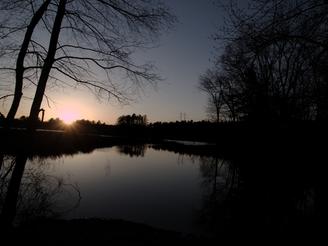 Spectacle Pond sunset #3