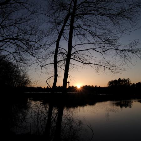 Spectacle Pond sunset #4