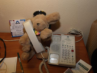 I'm bored, I'm going to call long distance