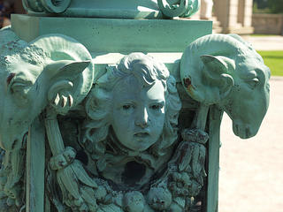 Closeup of lampost at the breakers #2
