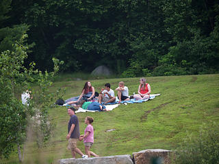 Waiting for the fireworks