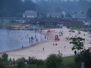 Acton swimmers before the fireworks #3