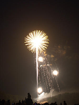 Fireworks in Acton, Massachusetts