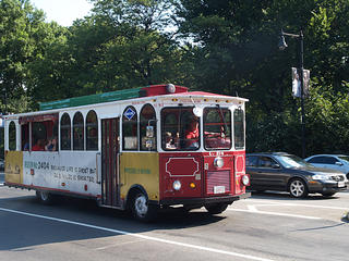 Gray line trolley