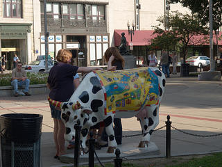 Using the cow as a map