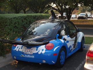 Seaworld car