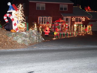 Andover christmas display