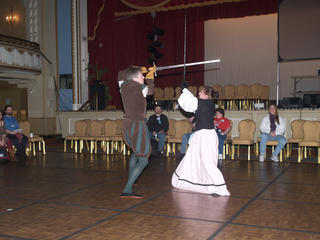 German longsword demonstration