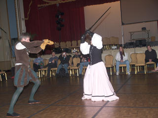 German longsword demonstration #2