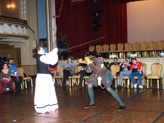 German longsword demonstration #3