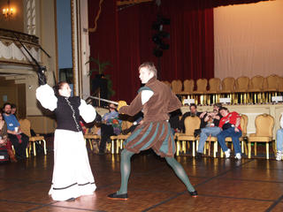 German longsword demonstration #4