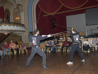 Swordplay through the ages demonstration #2