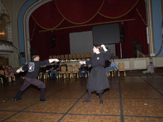 Swordplay through the ages demonstration #4