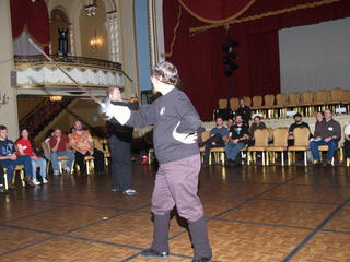 Swordplay through the ages demonstration #5