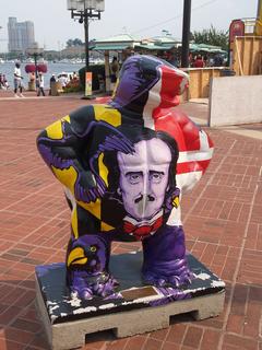 Fear the Author statue