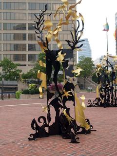 McKeldin Square Scupltures #2