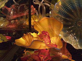 Glass sculpture of jellies #4