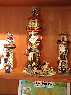 Lighthouse sculptures