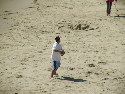 Beach football