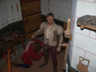 A knight's preparations