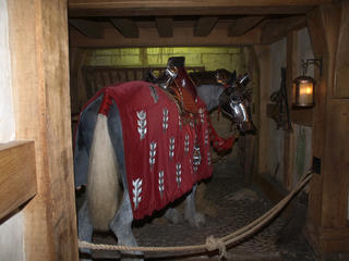 A knight's horse