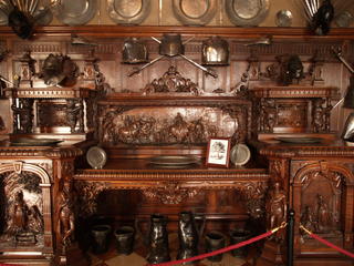 Carved sideboard