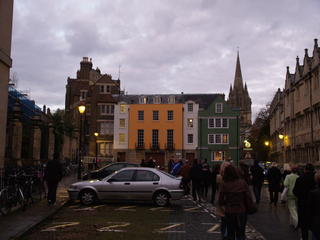 Multi-colored buildings