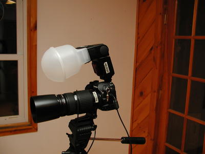 E-1, FL-50 with full lightsphere-II #3