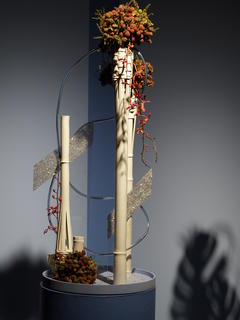 Flower arrangement by Betty Anderson