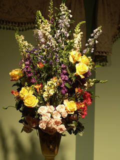 Flower arrangement by Cathaleen FitzGerald