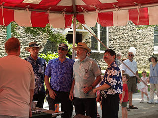 Barbershop singers