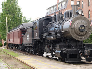 Boston and Maine train