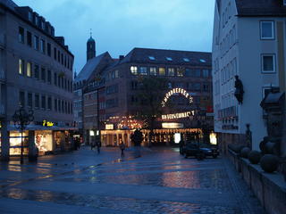 Early monring in Nuremburg