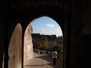 The town from the castle