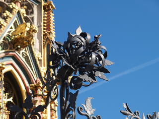 Beautiful fountain detail