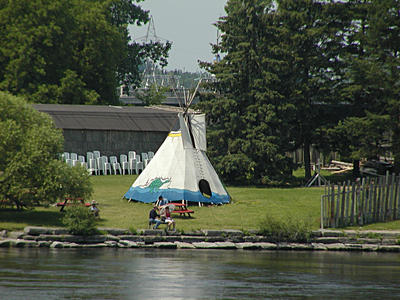 Tipi at the Ottawa Aboriginal Museum