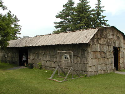 Longhouse at the Ottawa Aboriginal Museum