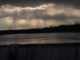 Lawrence dam clouds #5