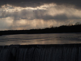 Lawrence dam clouds #6