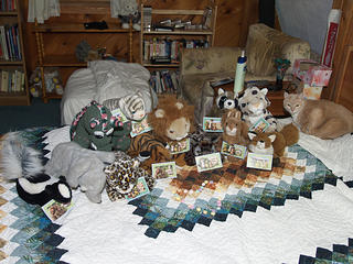 Stuffed animal valentines