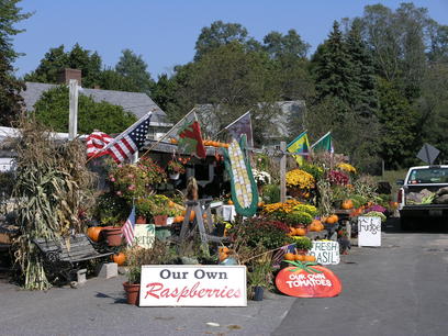 Fall farmstand