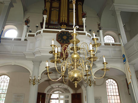 Old North chandelier