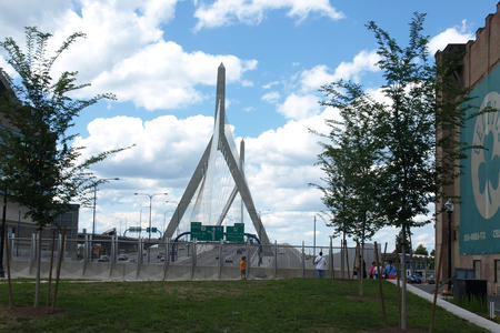 The Leonard P. Zakim bridge