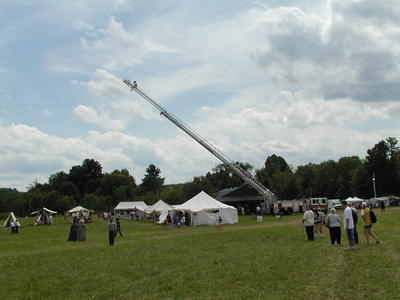 The best view in the reenactment