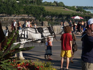 Little girls and horses