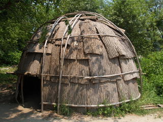 Wampanoag house