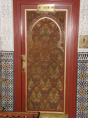 Moroccan door